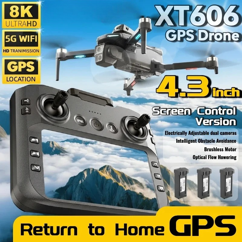 Drone Mapping - Melhor Oferta Drone XT606 MAX GPS