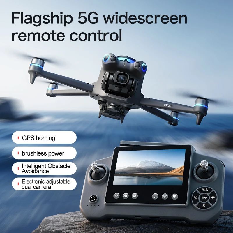 Drone com Câmera GT60 4K/6K/8K - Drone Mapping avaliação e preço