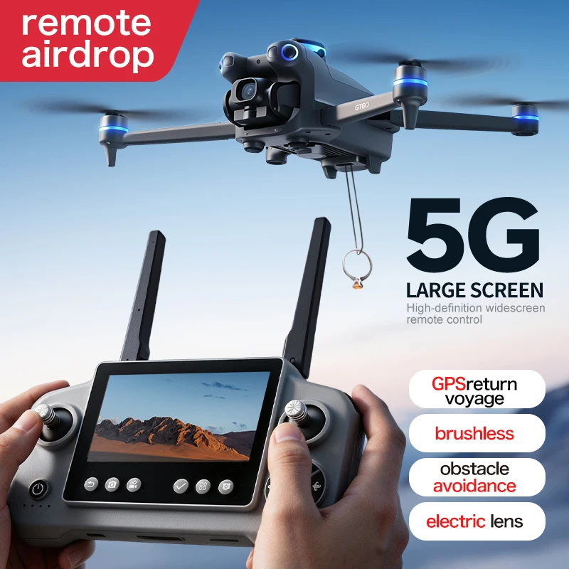 Drone com Câmera GT60 4K/6K/8K - Drone Mapping avaliação e preço