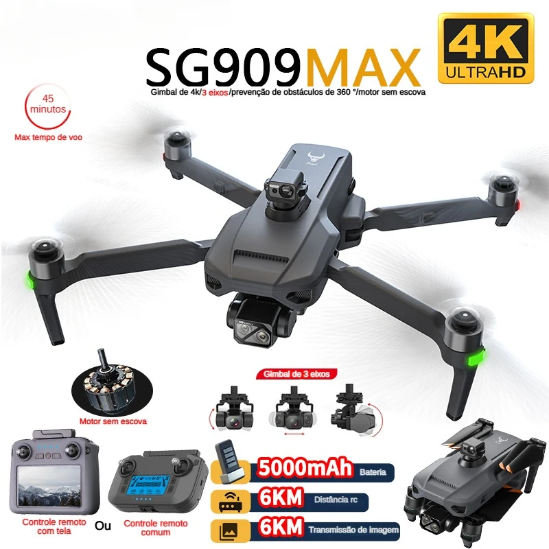 Zll sg909 sg909max drone profi - Drone Mapping avaliação e preço